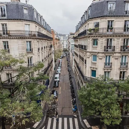 Apartment Brightness And Superb Design, Balcony Montparnasse Paris